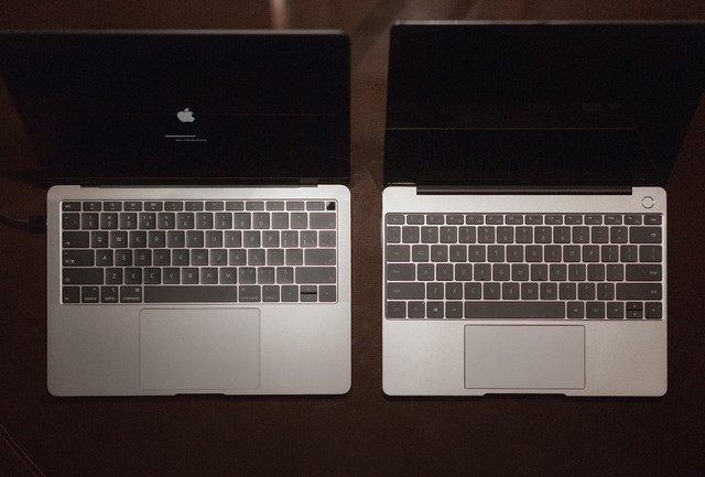 MacBook Air 横评 华为MateBook 13 